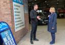 Helen Jones MP with Niall Jones.