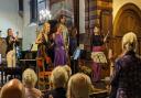 Rosa Hartley, Sophia Rahman, David Shaw, Ami-Louis Johnsson and Nina Kiva receive a standing ovation at the Whittington Music Festival