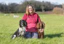 Gill Gallagher with her dogs Morris and Cleo.