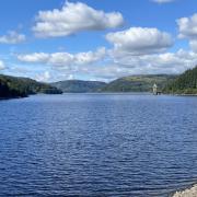 Lake Vyrnwy near Llanfyllin.