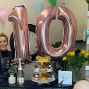 Charlotte Williams is celebrating 10 years in business after taking over Inspire Hair Studio when she was just 19