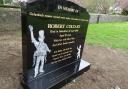 The headstone at the grave of Robert Coltart