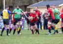 Mike Pope touched down for Lions against Barnes (Picture: Simon Carlton)