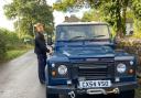 Harry's 2004 Land Rover Defender was stolen from Talbot Woods.