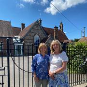 Carole House and Anna Way leading the steering group attempting to save the school