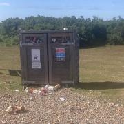 Peter has said McDonald's items makes up most of the rubbish in the car park.