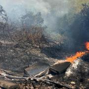 LIVE: Fire next to railway line disrupts train services - updates