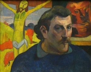 Поль Гоген (Автопортрет, 1889, Музей Орсе, Париж, )