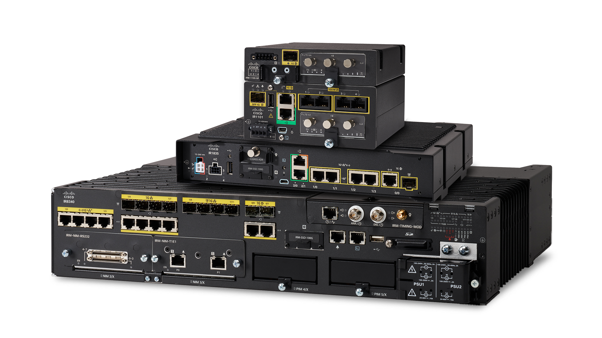 Cisco Catalyst IR1100、Catalyst IR1800 和 Catalyst IR8300 加固型系列路由器