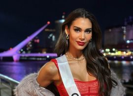 A modelo e atriz Magalí Benejam Corthey representará a Argentina no Miss Universo 2024; miss de 60 anos ficou no Top 15