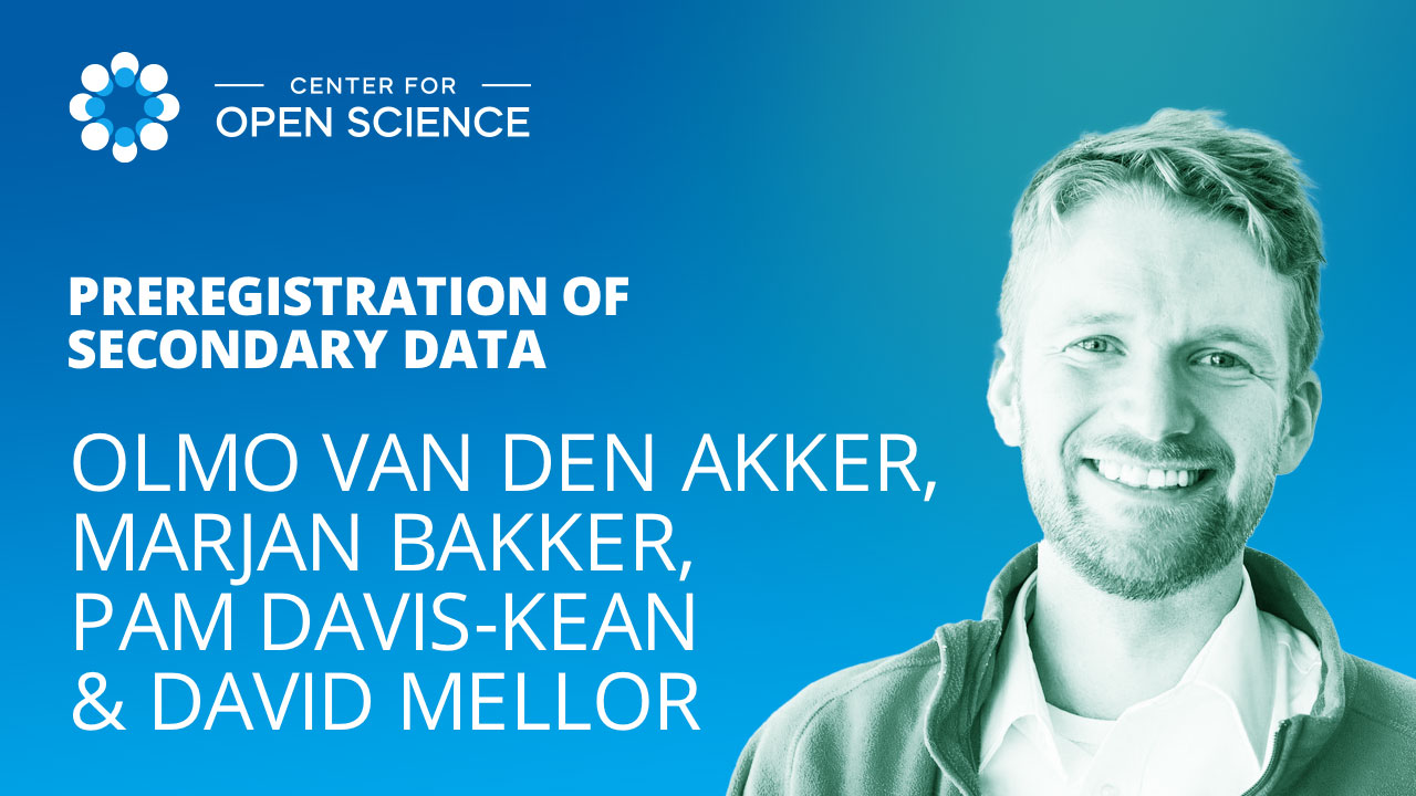 Preregistration of Secondary Data