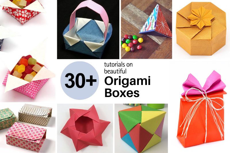 33 Beautiful Origami Boxes To Fold