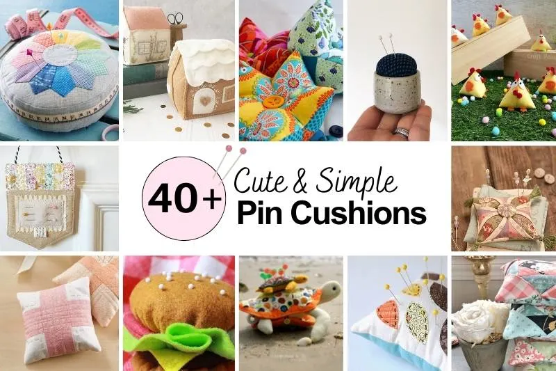 42 Cute and Simple Pin Cushion Ideas