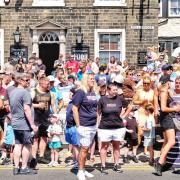 Crowds at last year's Skipton Gala