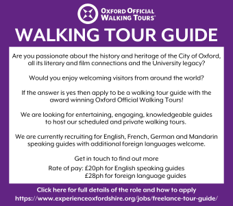 Walking Tour Guide wanted