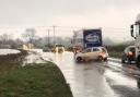 One of four floods at Morton on Swale last year