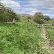 The disused railway between Hawes and Garsdale, along which a public right of way is to be created