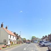Topcliffe, near Thirsk, which has been beset by lorries Picture: GOOGLE