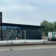 New pictures have shown the latest progress made on a new Starbucks store set to open in Faverdale, Darlington in the ‘near future.’ Credit: AMY SMITH