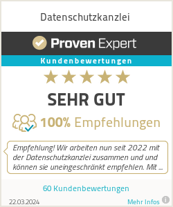 ProvenExpert-Datenschutzkanzlei