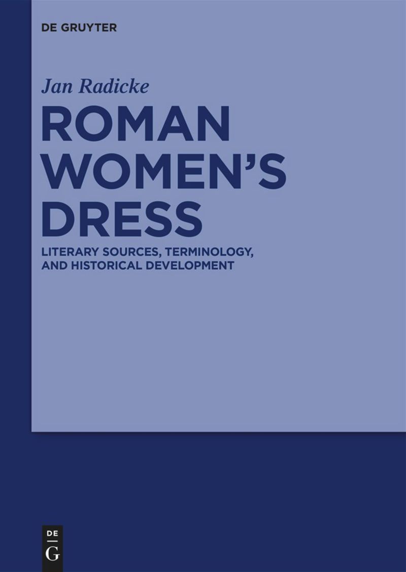 book: Roman Women’s Dress