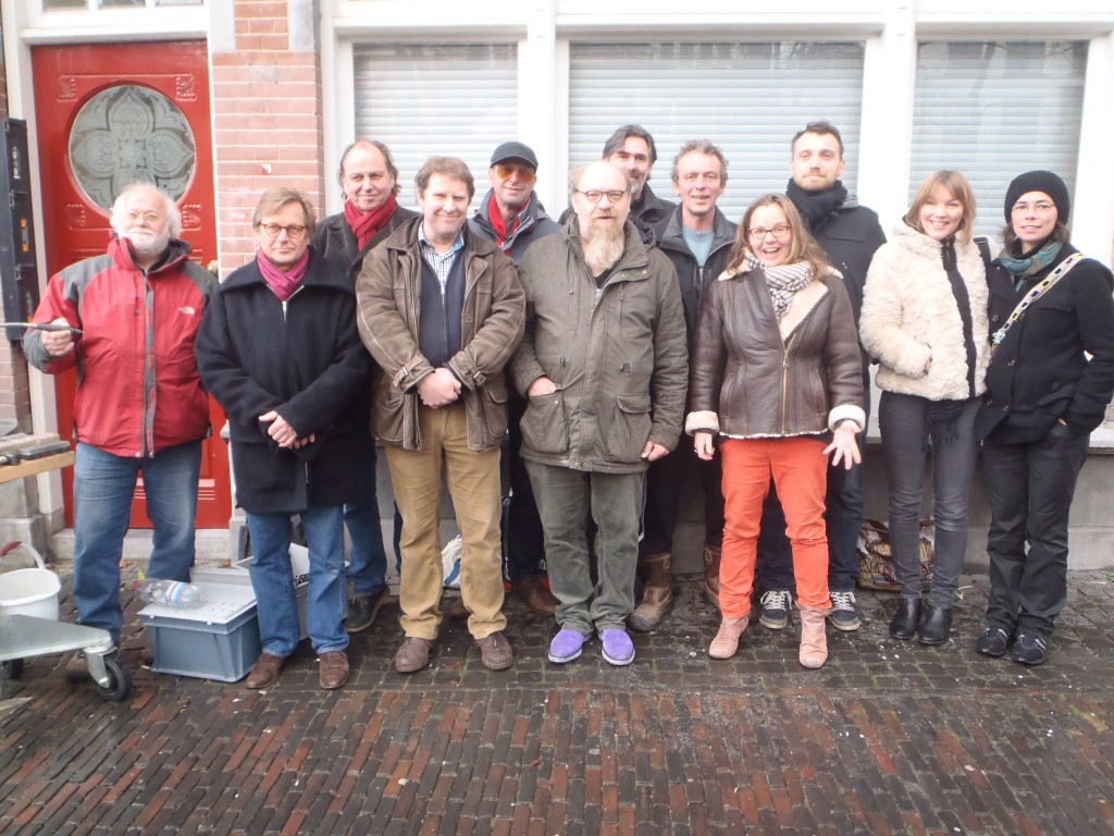 Wim Ponsen, Karel Mol, Adriaan Seelen, John van Essen, Rob van Dokkum, Gerrit Peele, Jaap van Drongelen, Marc de Groot, Anjet van Linge, Frank Peele, Sanna Snellaars, Paula Schoonaard