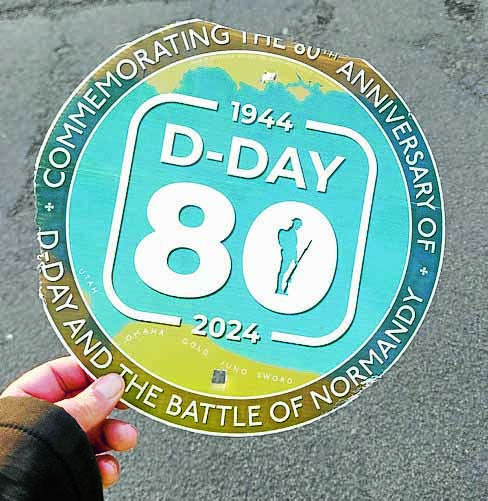 D-Day plaques vandalised