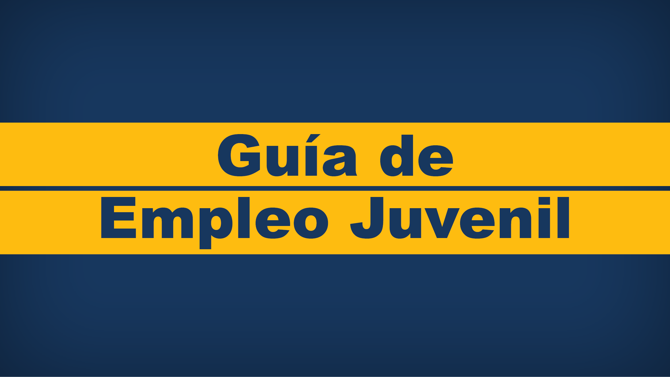 Guía de Empleo Juvenil