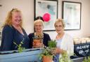 Charlie Dimmock with residents at Stour Gate