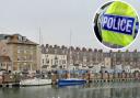 The boat which was moored outside the Harbour Master’s office