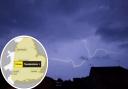 A thunderstorm warning has been issued for Dorset later this week