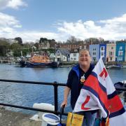 Weymouth RNLI Fundraising Chair, Teresa Drage will be walking 100 miles in May to raise money