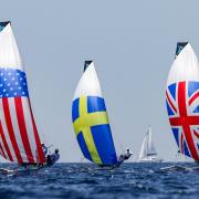 Team GB's sailing team got underway at the Paris 2024 Olympics yesterday