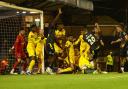 Spot-kick - Southend United were awarded a penalty following this goalmouth scramble