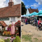 The Anchor Danbury and The Anchor Inn were highlighted for their quality outdoor dining options