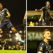 On top - Southend United lead Eastleigh 2-0 at Roots Hall