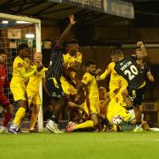 Spot-kick - Southend United were awarded a penalty following this goalmouth scramble