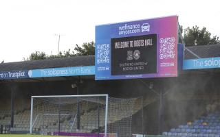 Spiritual home - the North Bank at Roots Hall