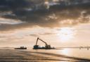 Dredging taking place at Hickling Broad