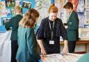 An NTTC trainee teacher on placement in a Norfolk high school