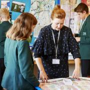 An NTTC trainee teacher on placement in a Norfolk high school