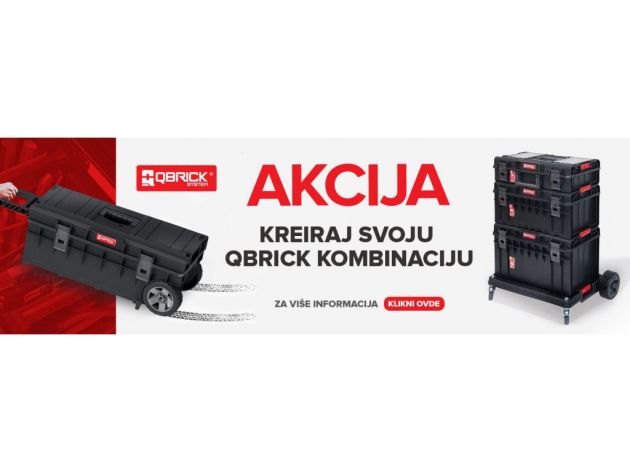 Qbrick akcija - kreiraj svoju kombinaciju