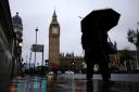 Unusually wet weather in April put the brakes on economic growth (Aaron Chown/PA)