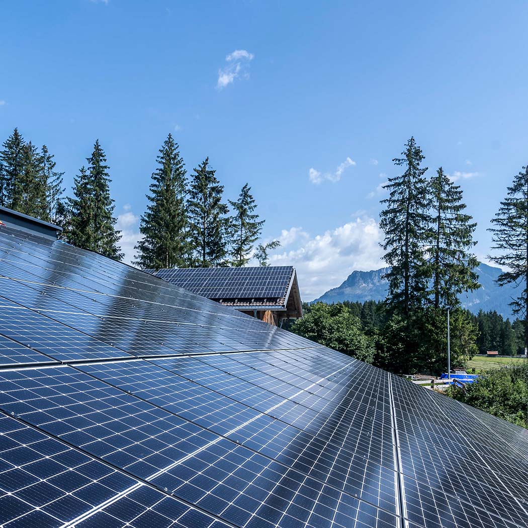 Photovoltaikanlage auf Dach