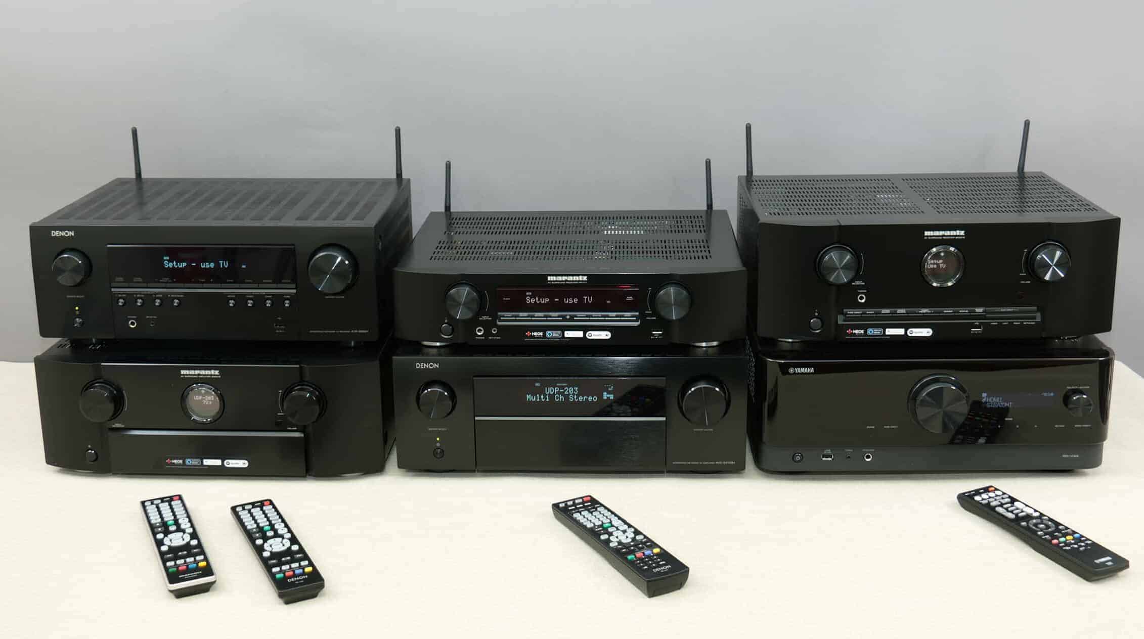 AV-Receiver Test: Sechs Neue Av Receiver