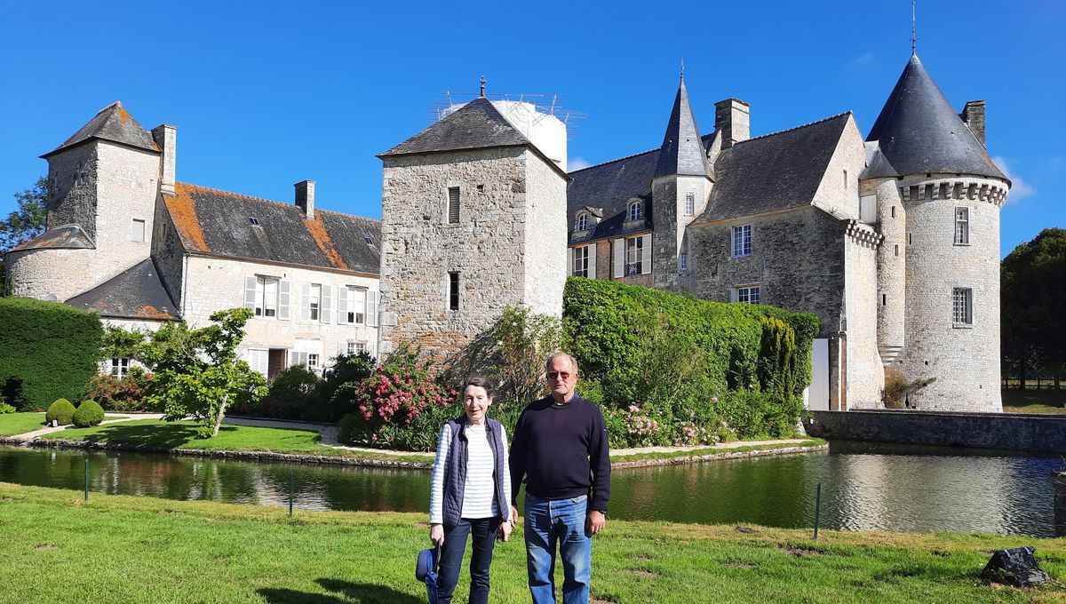 Le Château de Colombieres, propriété de Claire et Charles de Maupeou