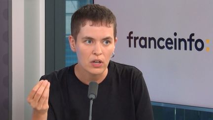 Julia Faure, co-présidente du mouvement Impact France (franceinfo)