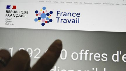 En février 2024, les données de 43 millions de demandeurs d'emplois ont été piratées, pourtant France Travail savait qu'une faille de sécurité existait. (MAGALI COHEN / HANS LUCAS)