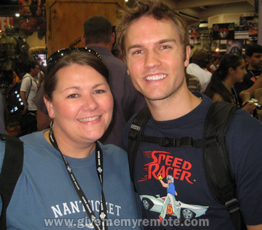 GMMR and Scott Porter who stars as Jason Street on FRIDAY NIGHT LIGHTS