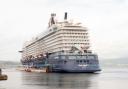 Mein Schiff 3 visits Greenock.